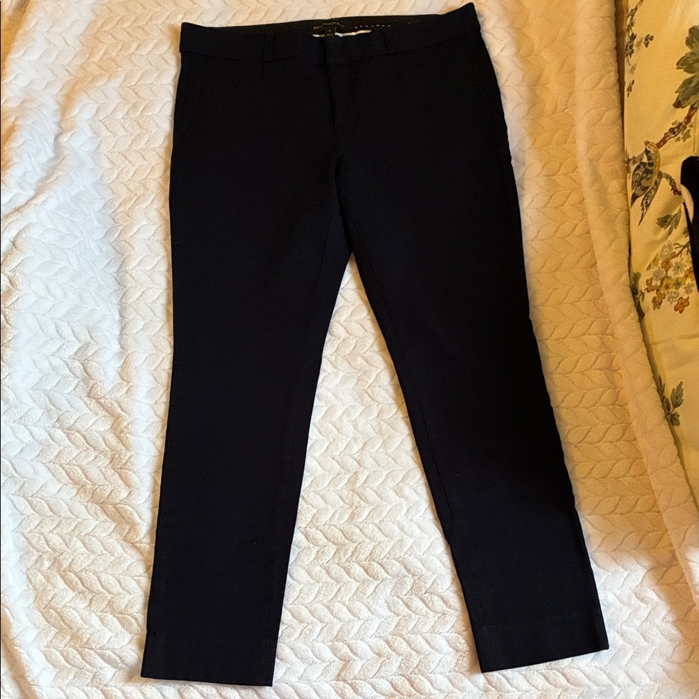 Dark Blue Slim Fit Trousers
